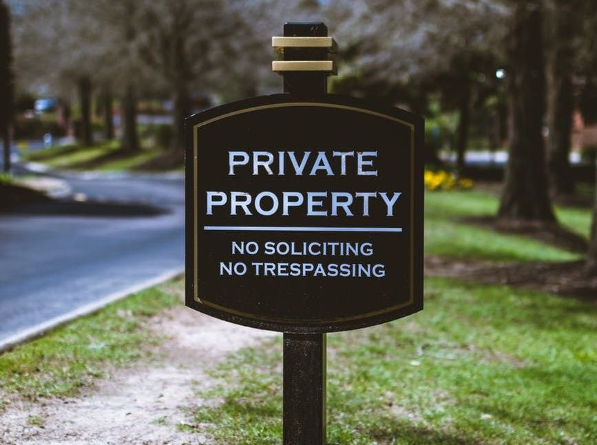 sharper than a double-edged sword is private property