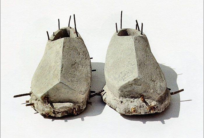 concrete shoes