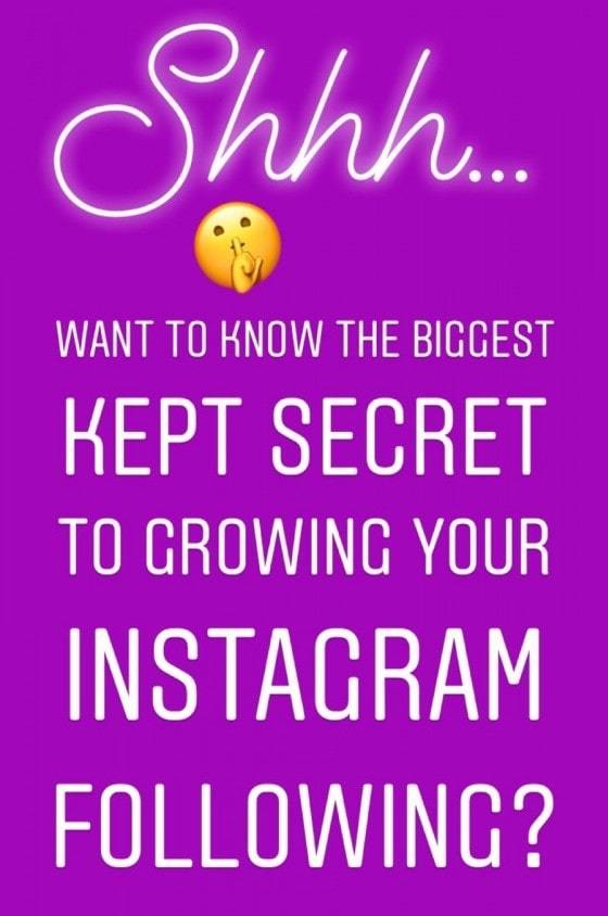 The biggest kept secret on Instagram