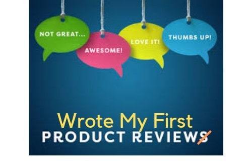 write a good product review, my first