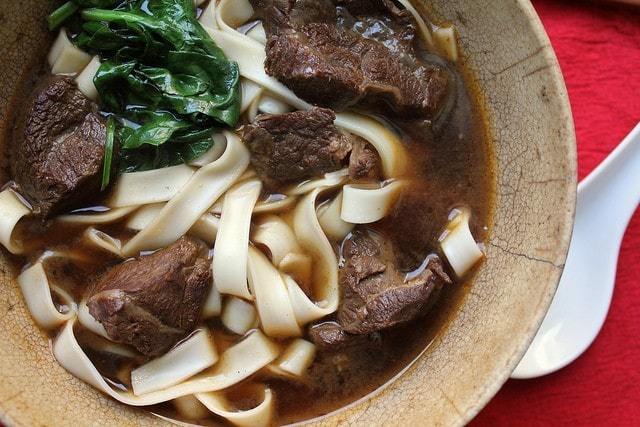 After a rejuvenate with therapeutic massage, a delicious Taiwanese beef noodle soup