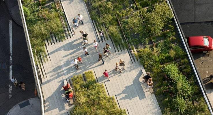 best walking tours of NYC are full of High Line attractions