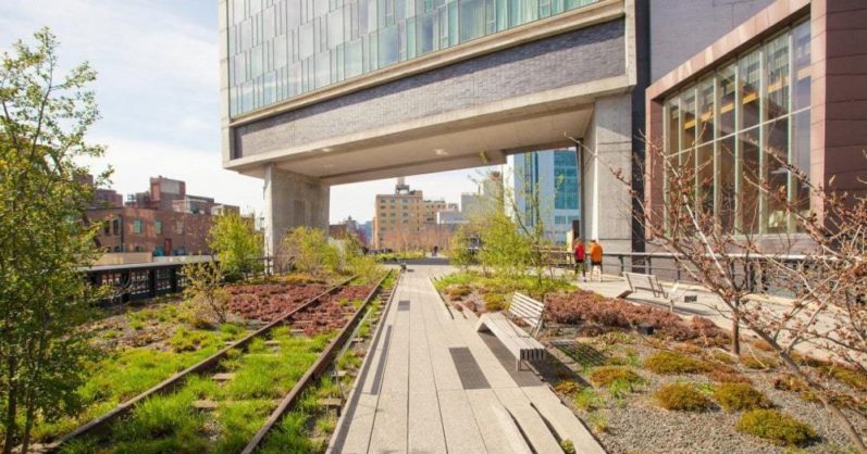 best walking tours of NYC is the Highline