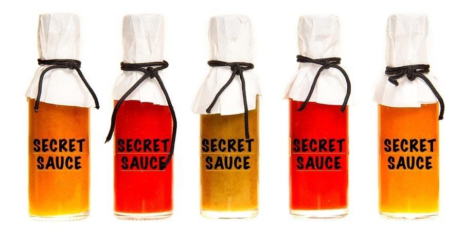 Top 21 secret sauce recipes, its all in the secret sauce